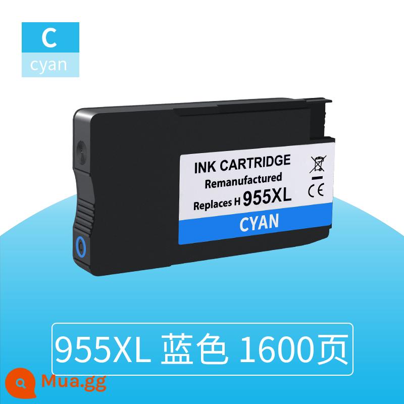 Star Peng áp dụng cho HP HP 955XL 953XL Hộp mực có thể thêm mực 7720 7730 7740 8720 8715 8216 8730 Ink 8710 Màu đen liên tục - Mua 8 tặng 1 [Trang C-1600 màu xanh] Hộp mực 955XL