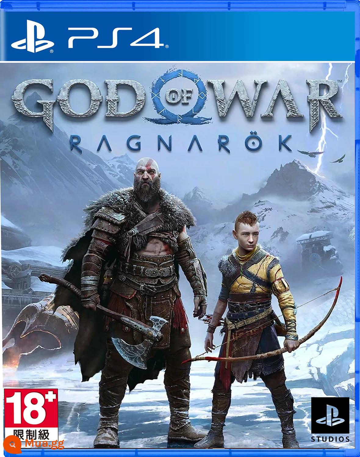 Trò chơi Sony PS4 God of War 5 Ragnarok God of WarRagnarok điểm mã đặc biệt đầu tiên của Trung Quốc - Phiên bản Trung Quốc Hồng Kông