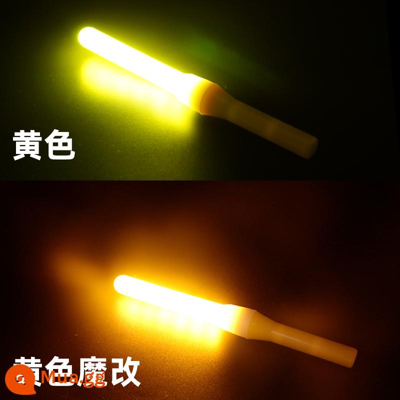 Renguang Society Light Feather Star PL bùng nổ thanh huỳnh quang điện tử PolarLight thanh thay đổi ma thuật nên hỗ trợ cuộc gọi nghệ thuật WOTA - Màu vàng (Mogai là màu cam, Yamabuki) Tích hợp 3 pin thử nghiệm