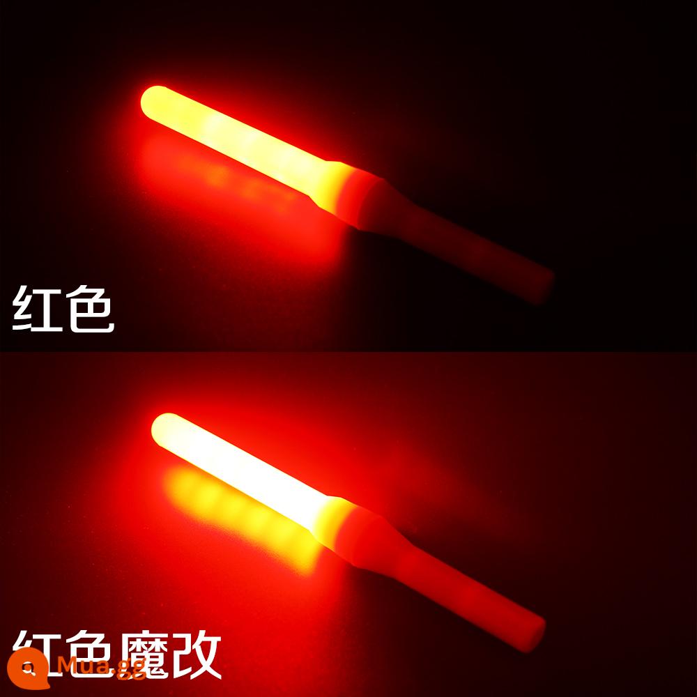 Renguang Society Light Feather Star PL bùng nổ thanh huỳnh quang điện tử PolarLight thanh thay đổi ma thuật nên hỗ trợ cuộc gọi nghệ thuật WOTA - Tích hợp 3 pin thử nghiệm màu đỏ