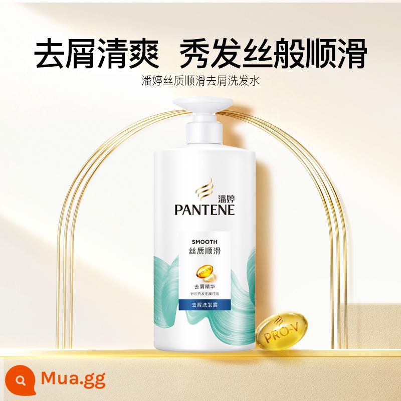 Pantene Axit Amin Trị Gàu Dầu Gội Nước Lỏng Dầu Gội Sửa Chữa Kiểm Soát Dầu Lông Tơ Dầu Tẩy Chống Ngứa 750G - ⭐[Trị Gàu Mượt Mà] Dầu Gội Trị Gàu Silky 750g Dung Tích Lớn