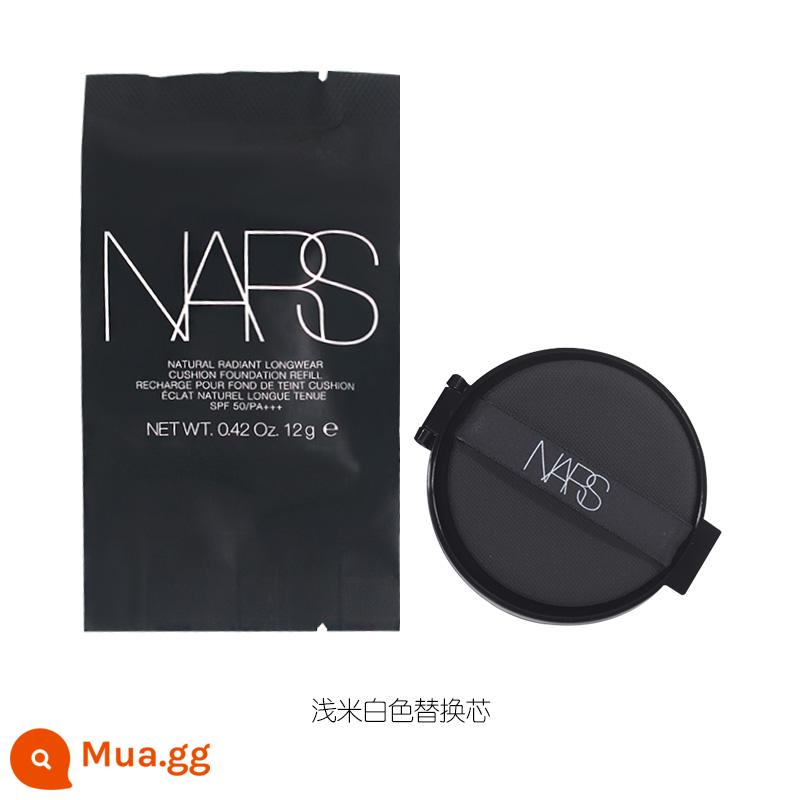 Nars/Nas NARS Phấn nước dạng lỏng lâu trôi rạng rỡ giữ lớp trang điểm Phấn nước kiểm soát dầu 12g - Lõi thay thế màu be nhạt