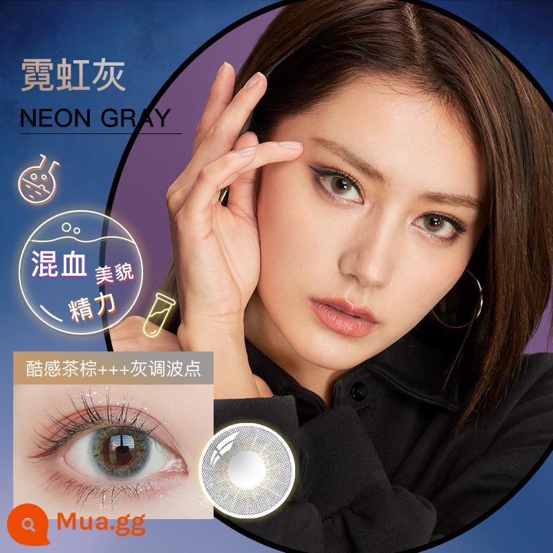 Jiao Sheng Color Contact Tay kính tiếp xúc - màu xám neon