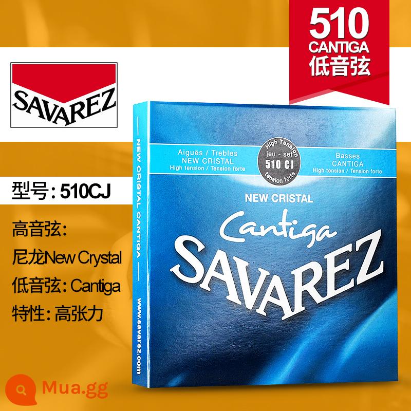 Dây đàn guitar cổ điển Pháp Savarez Savarez 510AJ 500CJ CR AR Bộ dây nylon - Điện áp cao 510CJ