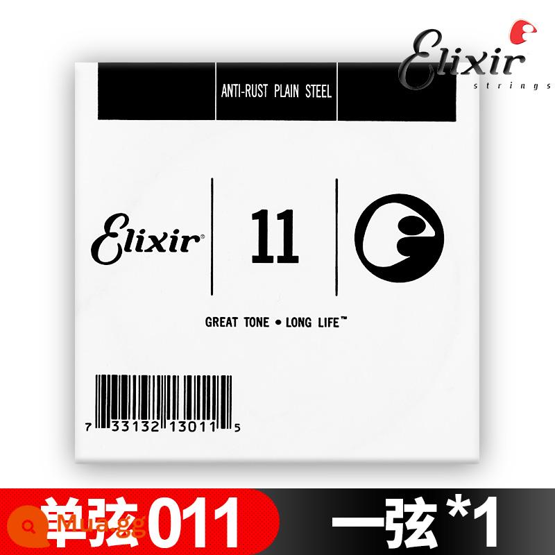 Elixir Elixir dân gian đàn guitar điện gỗ đơn dây phốt pho bằng đồng dự phòng dây một 1 dây hai 2 dây ba 3 dây - 011 (một dây đa năng cho guitar acoustic điện)