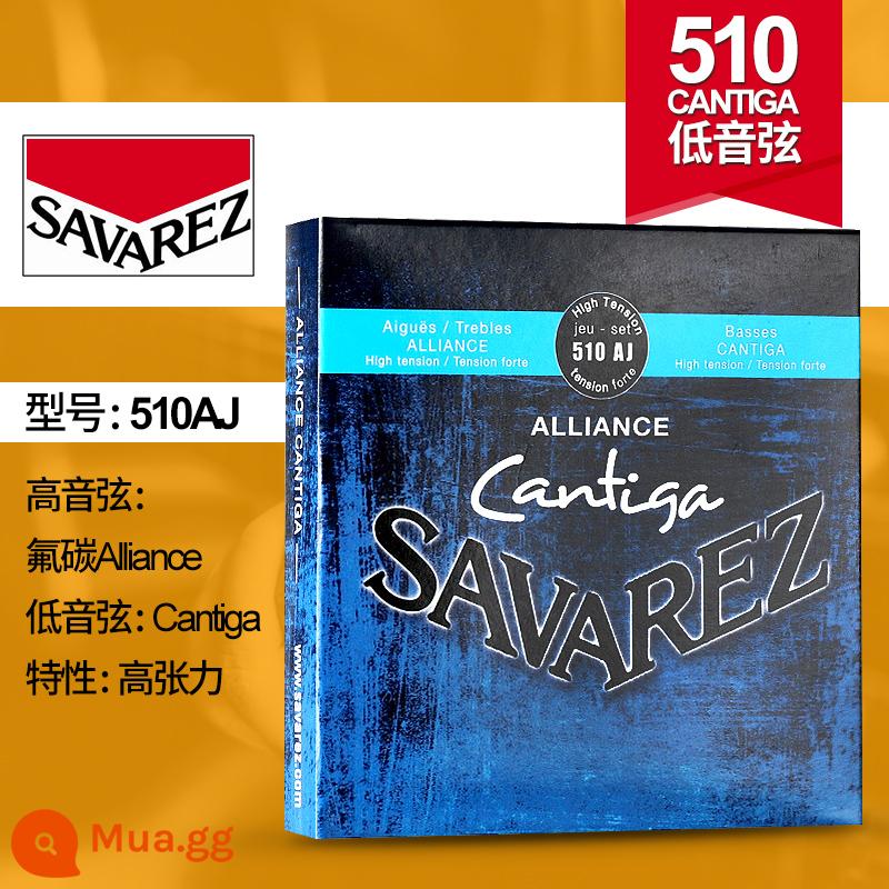 Dây đàn guitar cổ điển Pháp Savarez Savarez 510AJ 500CJ CR AR Bộ dây nylon - Điện áp cao 510AJ