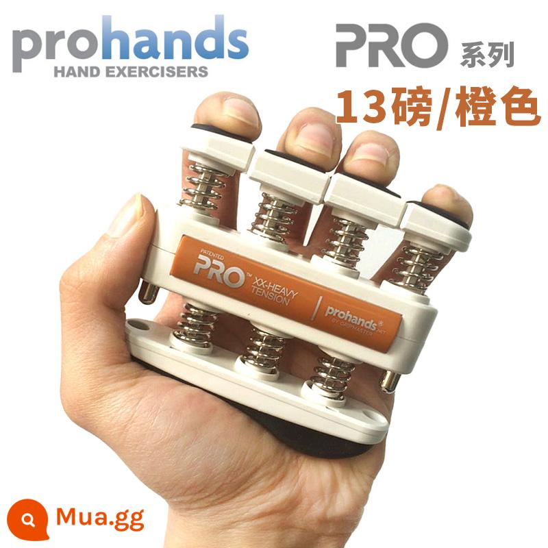 American ProHands VIA đàn piano dành cho người lớn dành cho trẻ em luyện ngón tay cầm huấn luyện lực ngón tay đàn guitar thiết bị lực ngón tay - PRO Cam 13 lbs.