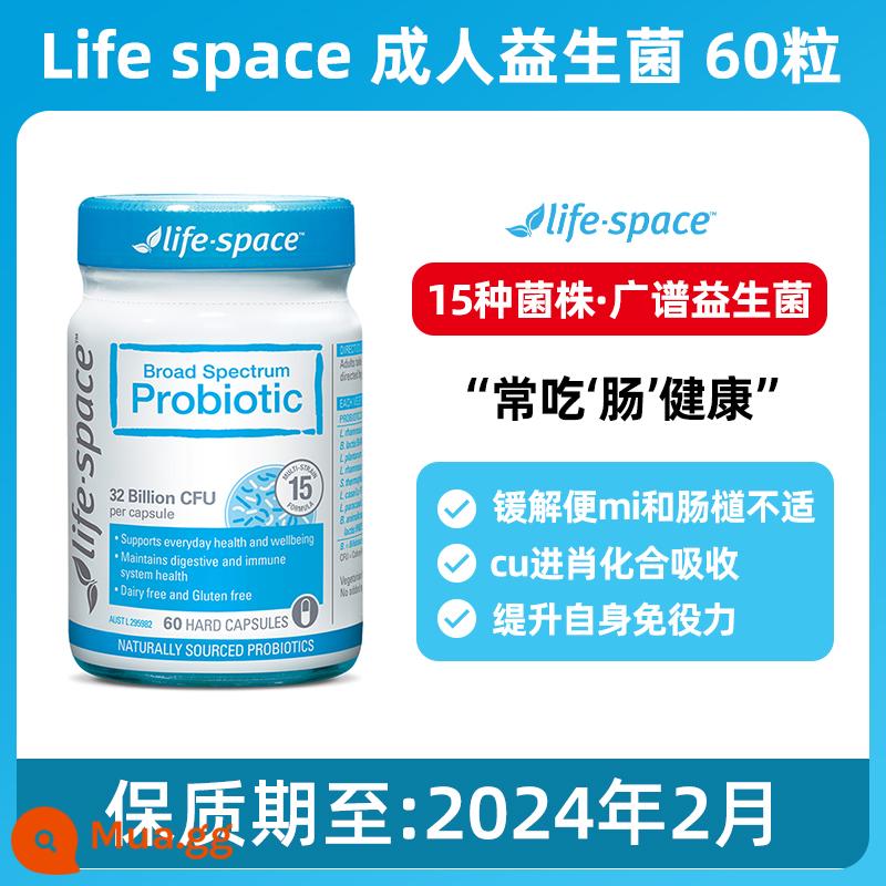 Australia Life Space Yibeishi B420 Định hình cơ thể Probiotic Vi khuẩn nạc Giảm cân Dễ dàng Mỏng dành cho Người lớn Unisex - trời xanh