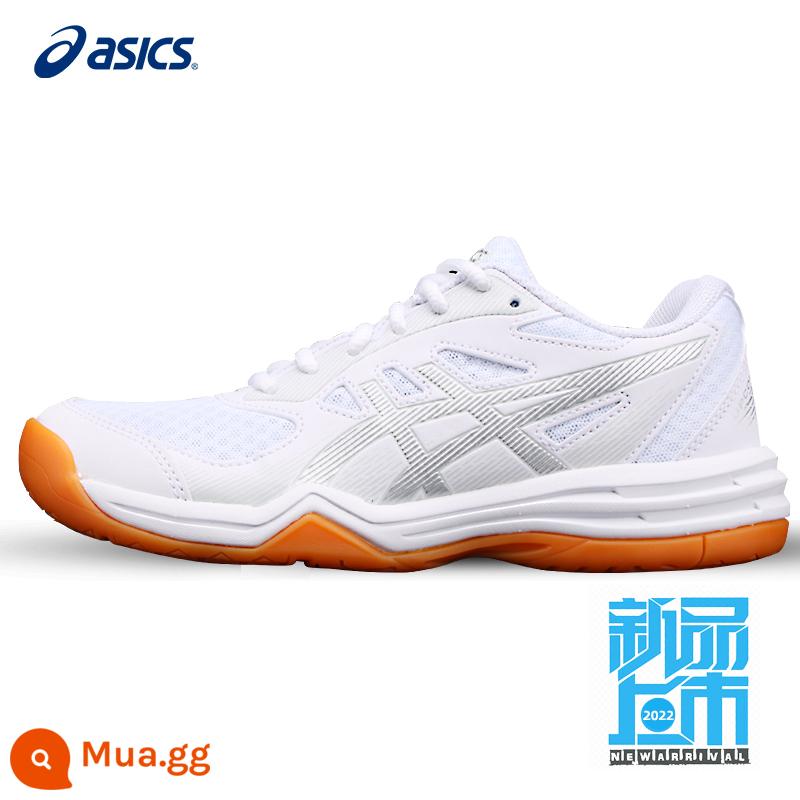 Giày bóng bàn Asics / Arthurs giày nam giày nữ giày thể thao bóng bàn chuyên nghiệp Asics chống trượt thoáng khí - [Phong Cách Mới 2023] Trắng/Xám 1072A088-101 Bóng Bàn/Cầu Lông Đa Năng