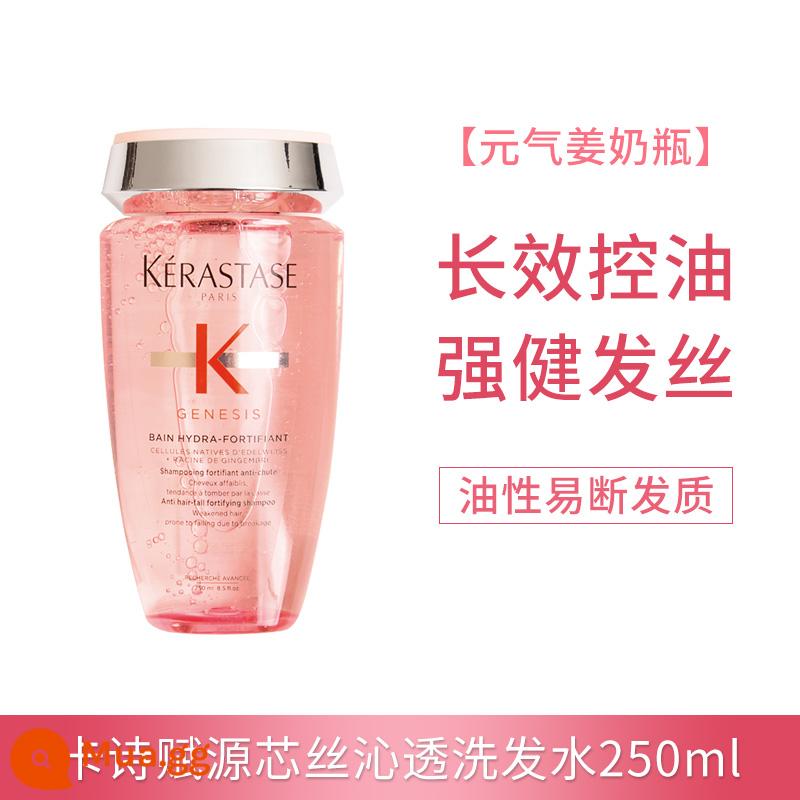 Dầu gội Kérastase Paris 250ml Black Diamond Caviar Chức năng kép Root Chăm sóc đặc biệt Kiểm soát dầu Trị gàu Vitality Ginger Chống rụng - Dầu gội Fuyuanxin Silk Qinluang/Gừng sức sống