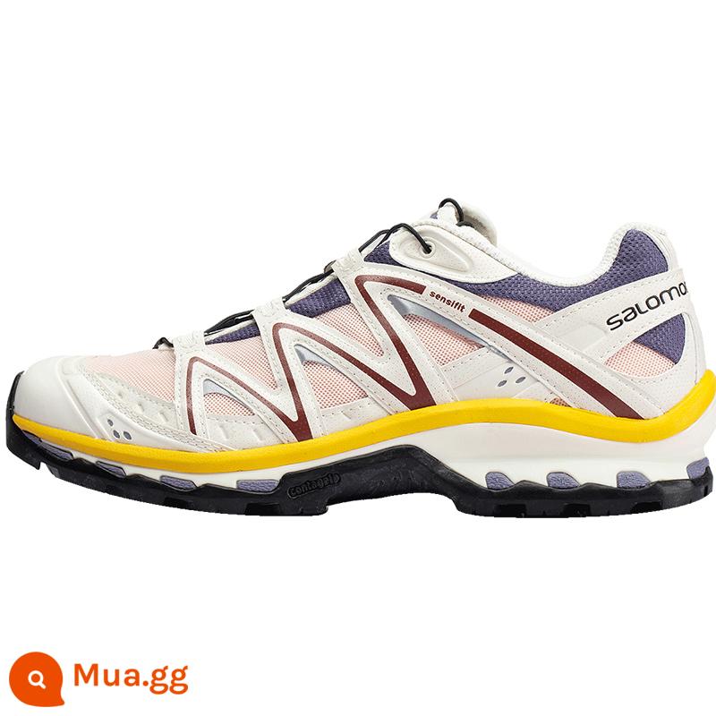 salomon Salomon couple giày thể thao đi bộ đường dài chống trượt thoáng khí chạy đệm XT-QUEST - Xám xanh 412553