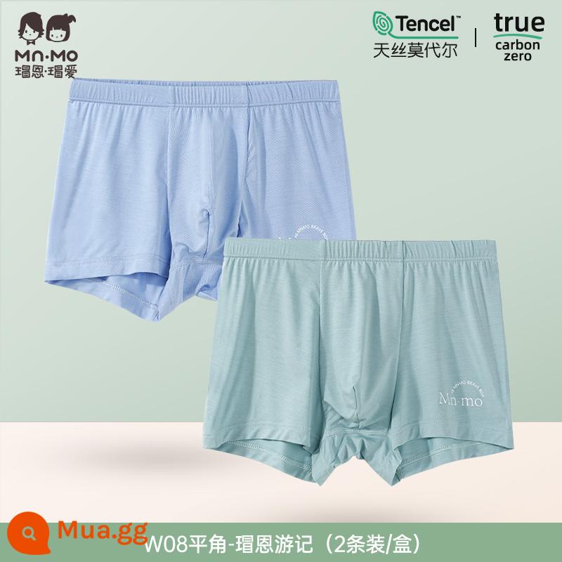 Quần lót bé trai quần boxer kiểu dáng trẻ em Maoen Maoai phần mỏng quần đùi thoáng khí quần boxer trẻ em trung và lớn - W08#灁EnGhi chú du lịch