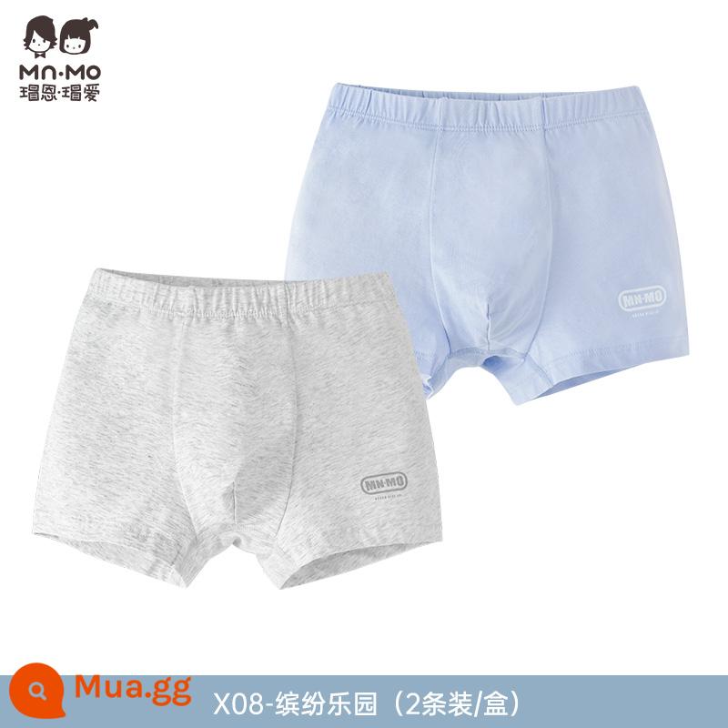 Mao En Mao love bé trai quần sịp boxer cotton cotton trẻ em quần short boxer bé trai tuổi teen - X08-Thiên Đường Sắc Màu