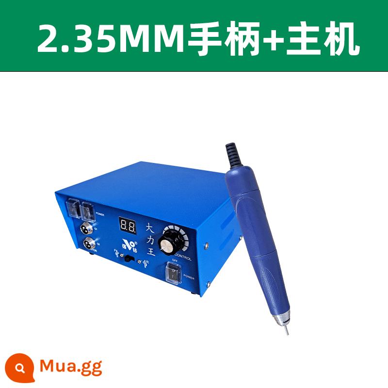 Shixin 204 nha khoa máy khắc máy xay nhỏ ngọc bích ngọc răng khắc lõi khắc điện treo nha khoa bút khắc - Vua mạnh mẽ không chổi than màu hồng 2.35