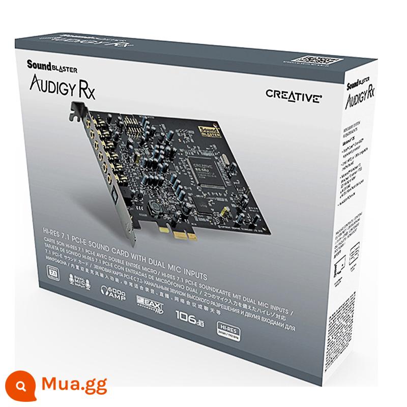 Cải tiến sound card A5 7.1 tích hợp sound card Rx bộ máy tính PCIE hát điện thoại di động K hát live chuyên dụng 5.1 - Cấu hình tiêu chuẩn chính thức (A5 phiên bản nâng cấp RX)