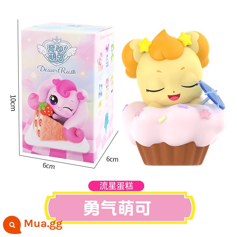 Tuyệt vời Mengke Toy Blind Box Hạnh phúc Tình yêu Mengke Món tráng miệng Series Doll Elf Doll Panpan Cô gái dễ thương - Mingbox [Bánh-Can đảm Mengke]