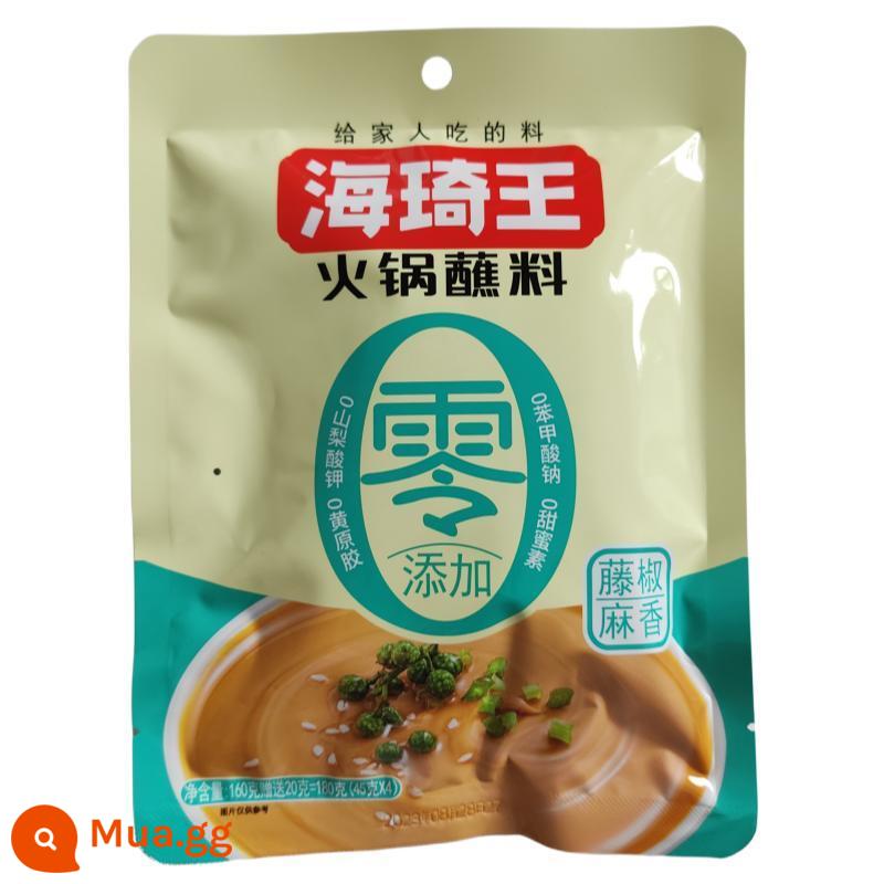 Nước Chấm Lẩu Haiqi Wang 100G Nước Lẩu Điện Cay Nước Sốt Mì Nước Chấm Đồ Nướng Nước Chấm Shabu-shabu Xiên Nước Chấm Miễn Phí Vận Chuyển - Hạt tiêu mây và hương mè 180g*5 túi