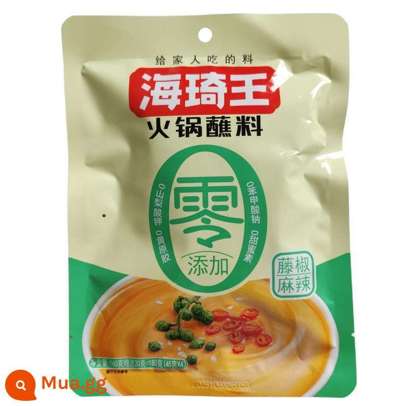 Nước Chấm Lẩu Haiqi Wang 100G Nước Lẩu Điện Cay Nước Sốt Mì Nước Chấm Đồ Nướng Nước Chấm Shabu-shabu Xiên Nước Chấm Miễn Phí Vận Chuyển - Tiêu mây cay 180g*5 túi