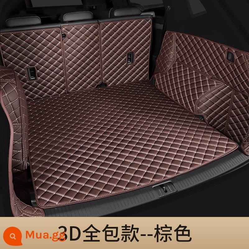 Cốp Xe Của Joe Thảm Chuyên Dụng Cho Ruisi Santana Qashqai Sagitar Lavida Audi Civic Hideo Bora - Mô hình trọn gói Brown-3D