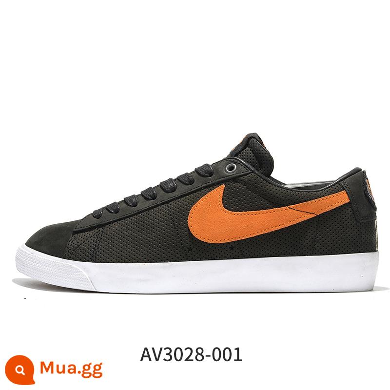 Nike/Nike giày trượt ván cổ thấp SB Zoom Blazer chính hãng dành cho nam và nữ DC7695-600 - AV3028-001 Mẫu nam