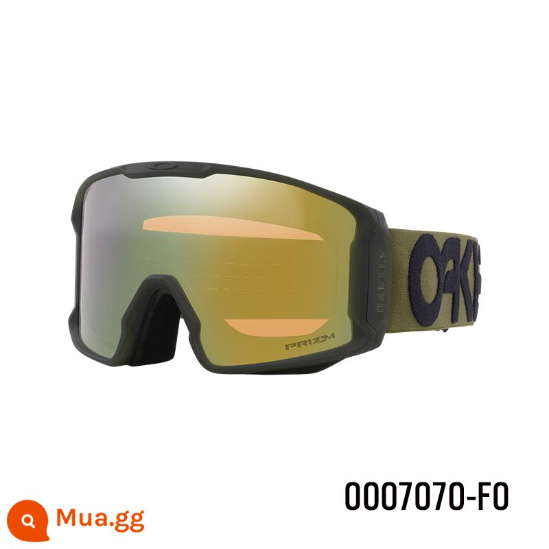 Kính trượt tuyết mỏ đá Oakley Oakley Su Yiming cùng đoạn Ruizhi 22 năm sản phẩm mới LINE MINER L - Lớp phủ vàng cỏ Pu Ruizhi 0OO7070-F0