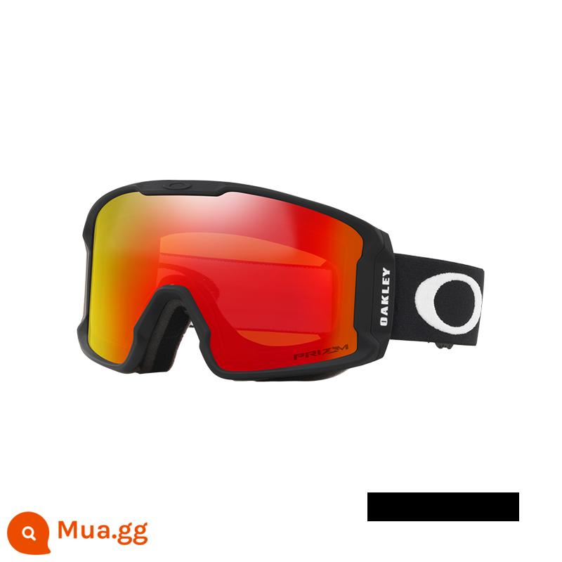 Kính trượt tuyết hình trụ Oakley Oakley dành cho nam và nữ LINE MINER L7070 - [Size M]Puruzhi đỏ lửa/tráng 0OO7093-04