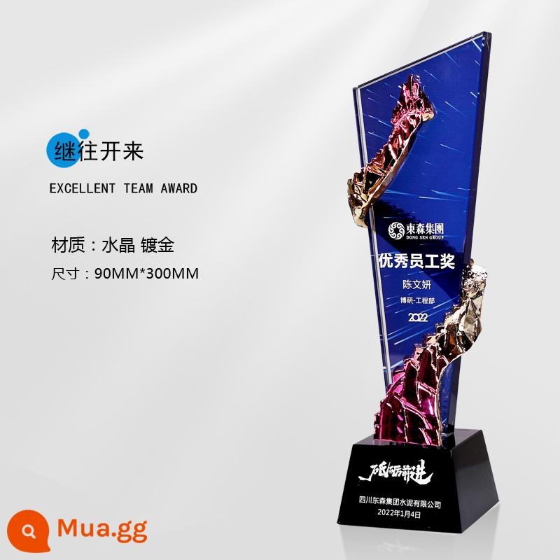 Crystal Trophy Tùy chỉnh Cuộc thi Hội nghị thường niên Pentagram High -New - Mang theo quá khứ và mở ra tương lai