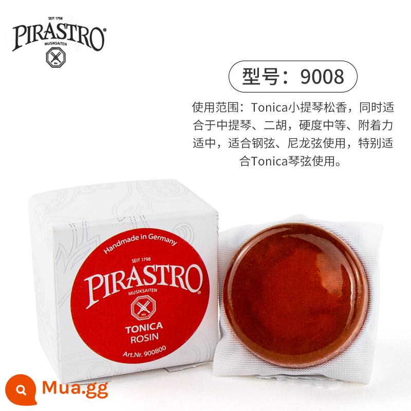 PIRASTRO Đức nhập khẩu violon nhựa thông cello đàn nhị trầm Pirasto nhựa thông - Nên dùng nhựa thông mềm ruby ​​​​9008 (chung cho violin)