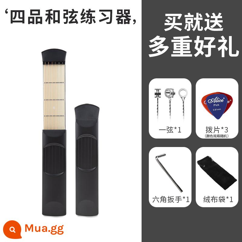 Đàn Guitar Thực Hành Bỏ Túi Đàn Guitar Di Động Tay Chuyển Đổi Hợp Âm Công Cụ Luyện Tập Ngón Tay Tăng Cường Ngón Tay Huấn Luyện - Sản phẩm thứ 4 (tặng quà)