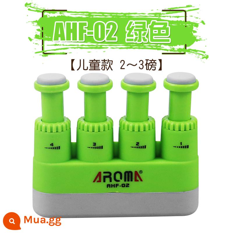 Anoma ngón tay lực thiết bị trẻ em cầm đàn piano ngón tay đàn guitar lực ngón tay trưởng thành lực ngón tay huấn luyện viên - Mô hình trẻ em xanh (điều chỉnh 2-3 cân) + quà tặng