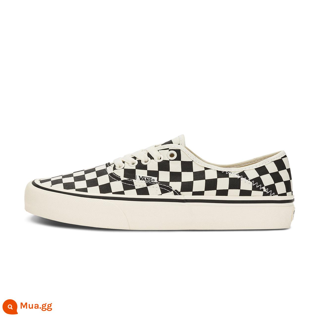 [Mùa ấm áp] Giày vải nhẹ kẻ ca rô đen trắng Vans Authentic VR3 SF chính thức - bàn cờ đen trắng