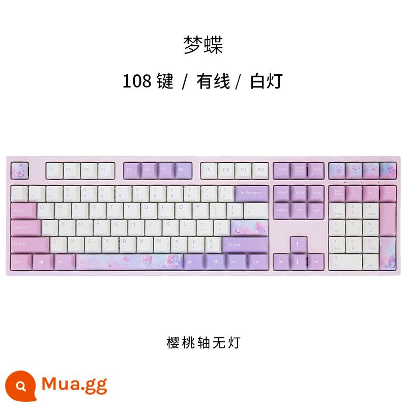 Varmilo Amro VA/MA Series V2 Dream Butterfly Cơ khí Bàn phím 108 Keys Keys Quyền - Mengdie-Wired 108 phím