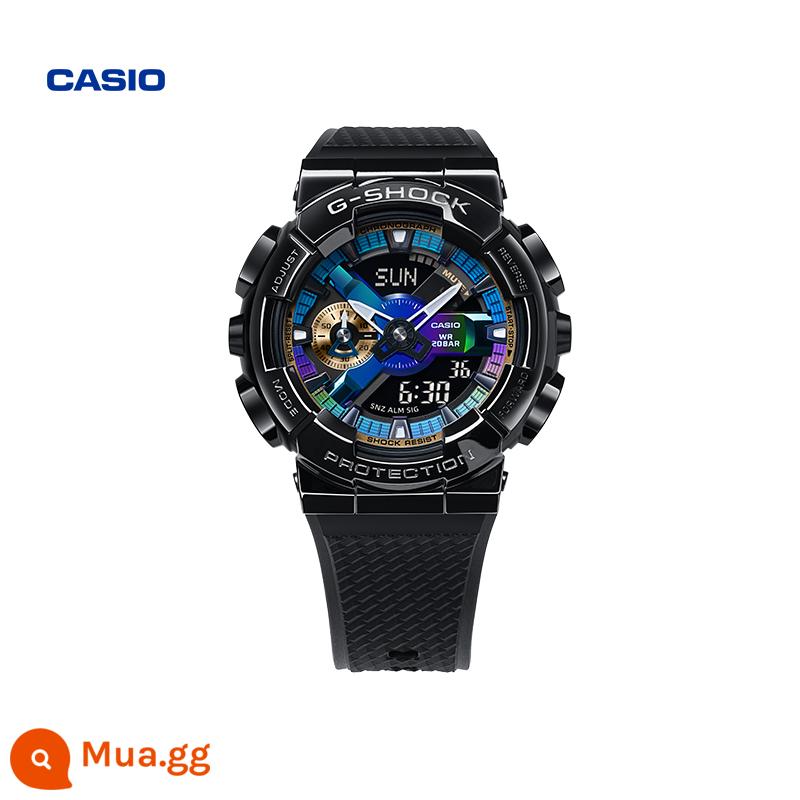 [Star same style] casio flagship store GM-110 đồng hồ thể thao bằng kim loại nhỏ bằng thép không gỉ CASIO G-SHOCK - GM-110B-1APR