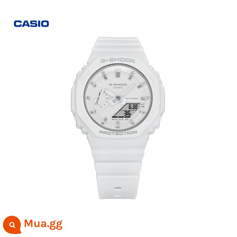 Cửa hàng hàng đầu của Casio Đồng hồ đeo tay nữ thể thao chống nước hình bát giác CASIOGMA-S2100 G-SHOCK - GMA-S2100-7APR phong cách nổi tiếng