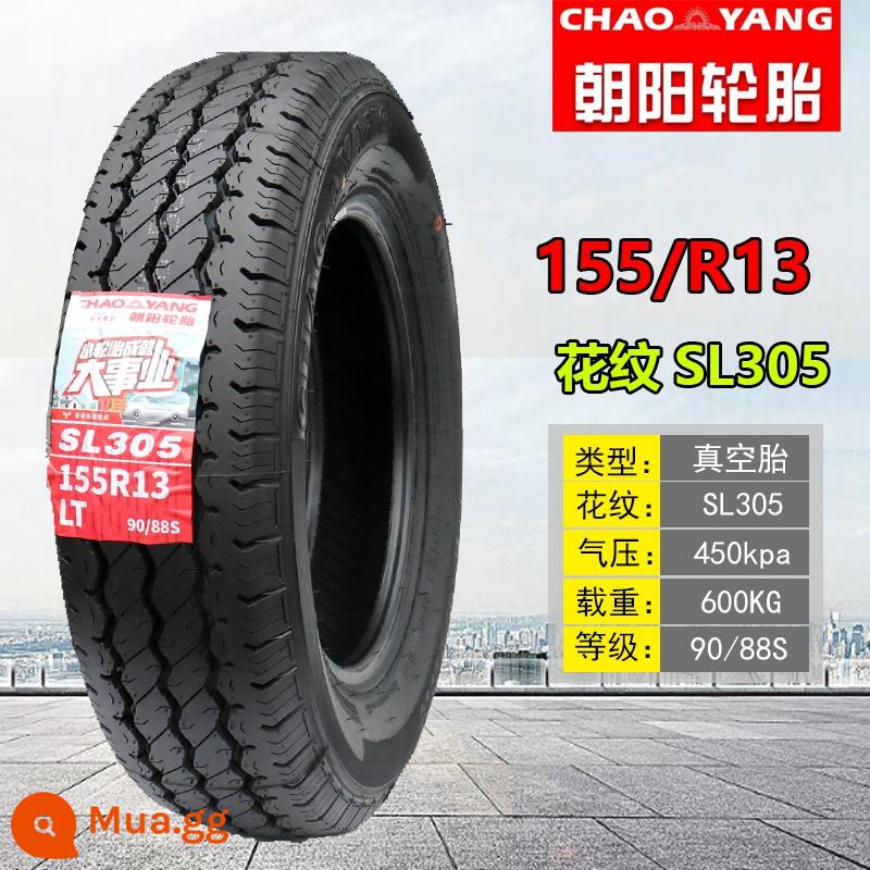 Lốp xe điện Zhengxin Chaoyang 135/145/155/165/175/60/70R12R13R14 lốp không săm - Lốp không săm Triều Dương 155R13 SL305