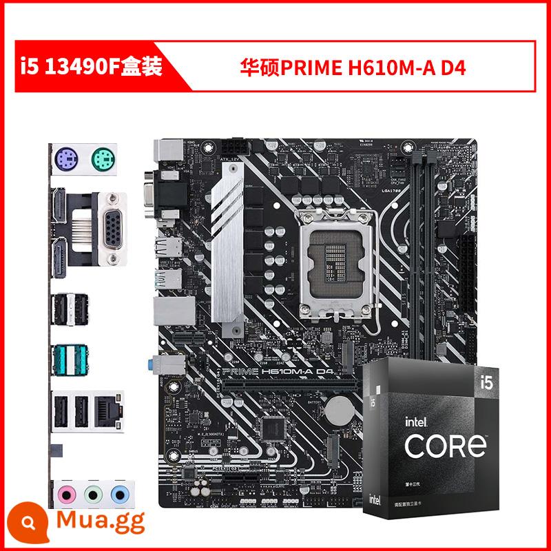 CPU chip i5 13400F/13600KF i513400F/13400/i313100F/13100 13700 - i5 13490F đóng hộp + ASUS PRIME H610M-A DDR4