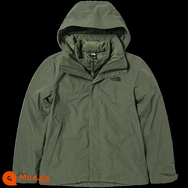 Áo khoác ba trong một TheNorthFace nam thu đông mới 550 lót nhung chống thấm nước 81QS - New York