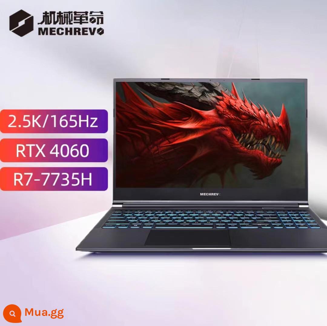 Cơ Revolution Dragon z3060 card đồ họa độc lập 15 inch thể thao điện tử màn hình 16/17K full máu sinh viên năm 4060 máy tính xách tay chơi game - 2023 Giao Long 15K [Ruilong R7-7735H-RTX4060] 15,6 inch 2,5K 165HZ