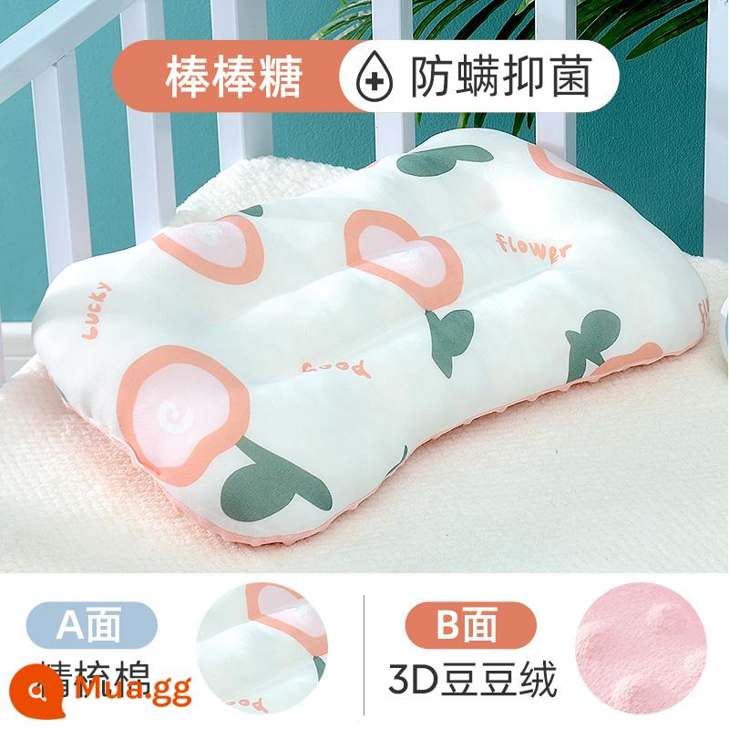 Jingqi Trẻ Em Làm Dịu Gối Doudou Cho Bé 3-6 Tuổi Trẻ Sơ Sinh Mẫu Giáo Trẻ Em Học Sinh Đặc Biệt Bốn Mùa - Lollipop [cảm giác gối hai mặt kháng khuẩn và chống ve]