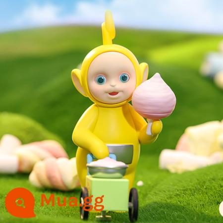 POPMART Bubble Mart Dòng Teletubbies Mô Hình Hộp Mù Đồ Chơi Sáng Tạo Abo Dễ Thương - Kẹo dẻo [đã mở hộp để xác nhận]