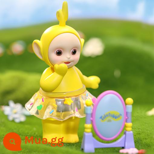 POPMART Bubble Mart Dòng Teletubbies Mô Hình Hộp Mù Đồ Chơi Sáng Tạo Abo Dễ Thương - Đường nghiền [mở hộp để xác nhận]