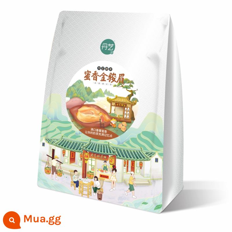 Danyi Jintang Trà đen Ceylon 500g cửa hàng trà sữa đặc biệt CTC Sri Lanka trà sữa phong cách Hồng Kông nhập khẩu chính gốc - (Phong cách Bao Zhu Gong) Lông mày vàng thơm mật ong 500g