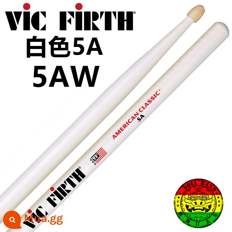 Sư tử đánh thức bộ gõ vic firth 5A kéo dài 5a thanh trống gỗ hickory Mỹ X5A 5AN đầu nylon - Màu trắng 5A dễ bị ố vàng, hãy cẩn thận khi chụp.