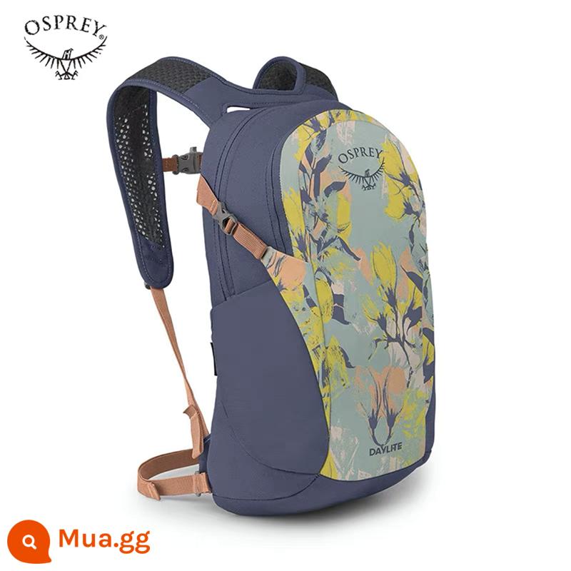 Kitty Osprey Daylite Sunlight 20L Ba lô du lịch ngoài trời dành cho người đi làm trong thành phố Túi leo núi thể thao - Hoa mộc lan in 13 lít