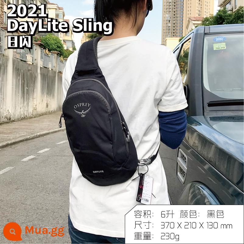 Kitty Osprey Daylite Sunlight 20L Ba lô du lịch ngoài trời dành cho người đi làm trong thành phố Túi leo núi thể thao - Nắng Flash 6L Đen