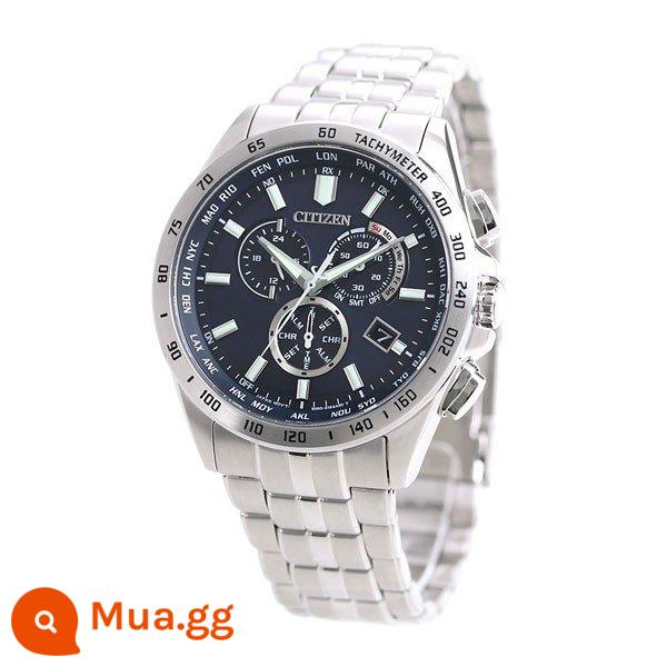 CITIZEN panda phối màu sapphire ánh sáng động năng sóng vô tuyến đồng hồ nam CB5870-91L CB5874-90A - CB5870-91L