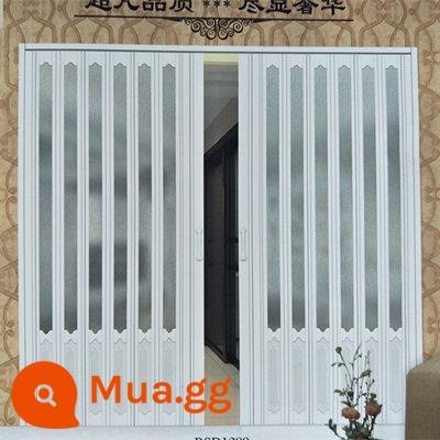 Cửa gấp nhựa PVC tùy chỉnh mở bếp bột phòng vách ngăn phòng ngủ phòng khách shop vách ngăn chụp cửa trượt - 10 loại thẻ hình con bướm