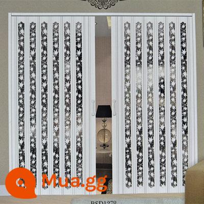 Cửa gấp nhựa PVC tùy chỉnh mở bếp bột phòng vách ngăn phòng ngủ phòng khách shop vách ngăn chụp cửa trượt - 14 loại thẻ bướm thủy tinh acrylic một lớp