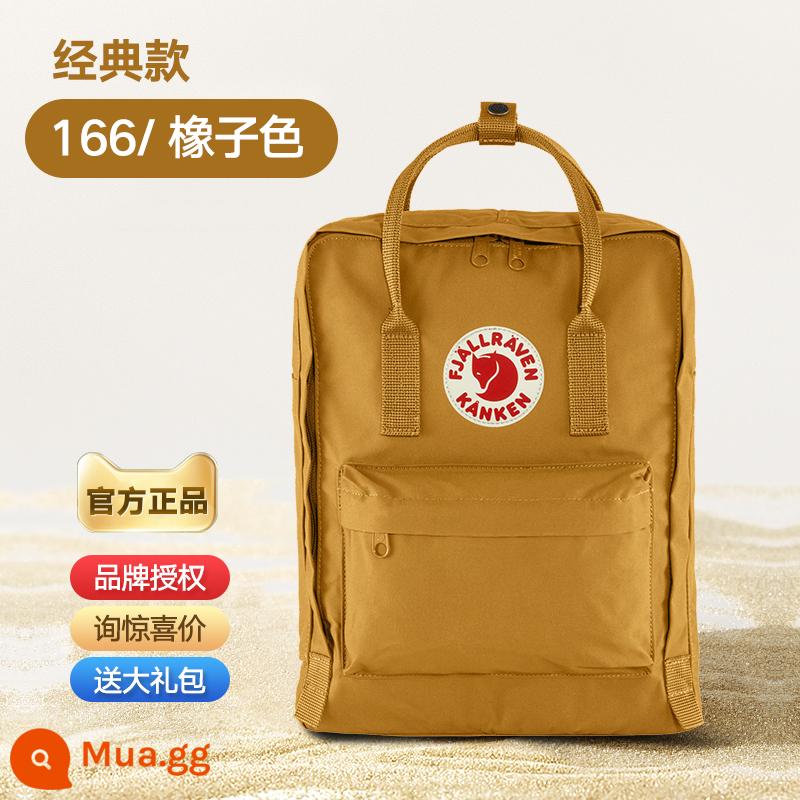 Chính Hãng Fjallraven Thụy Điển Cáo Bắc Cực Balo Nữ Mini Học Sinh Ba Lô Máy Tính Kanken Nam - 166 màu trứng cá