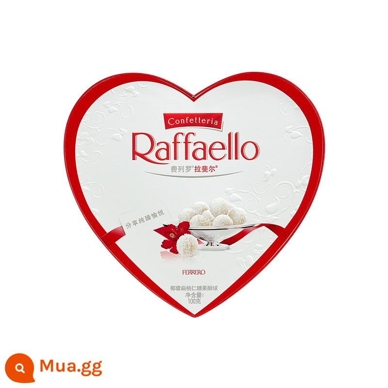 Ferrero nhập khẩu Raphael bóng trắng kẹo bóng dừa giòn 10 viên kẹo cưới quà vặt quà tặng cầm tay - Raphael 10 viên